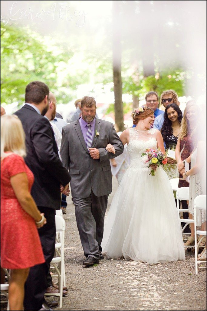 Summer Irish Bohemian Wedding at New Park in Ithaca, NY by Kara Abbey Photography in Irwin, PA 