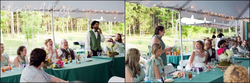 Summer Irish Bohemian Wedding at New Park in Ithaca, NY by Kara Abbey Photography in Irwin, PA 