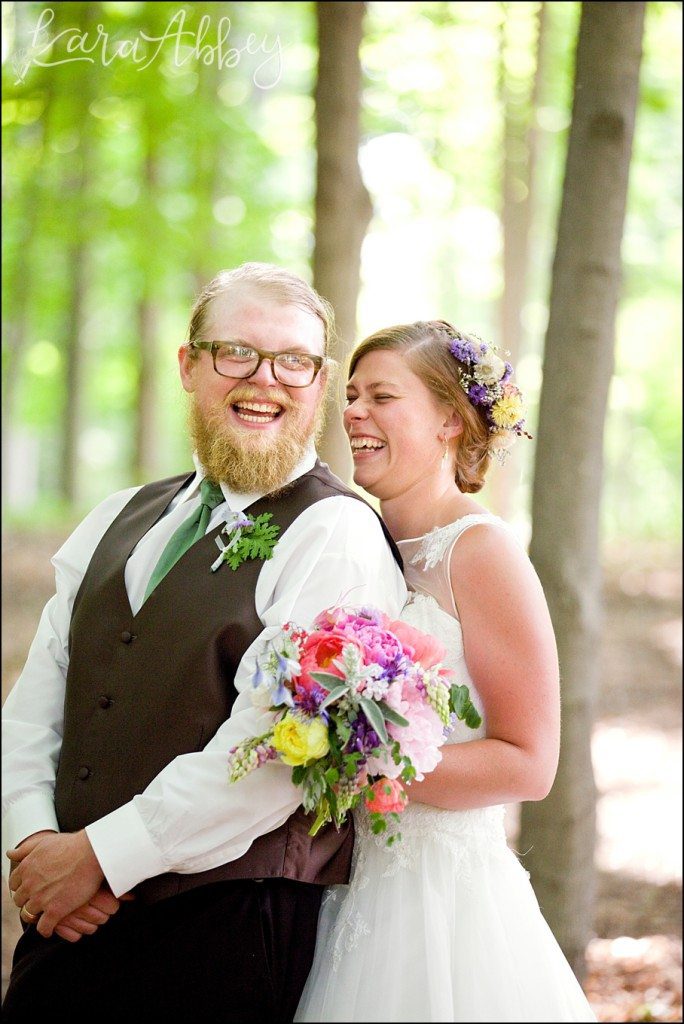 Summer Irish Bohemian Wedding at New Park in Ithaca, NY by Kara Abbey Photography in Irwin, PA 