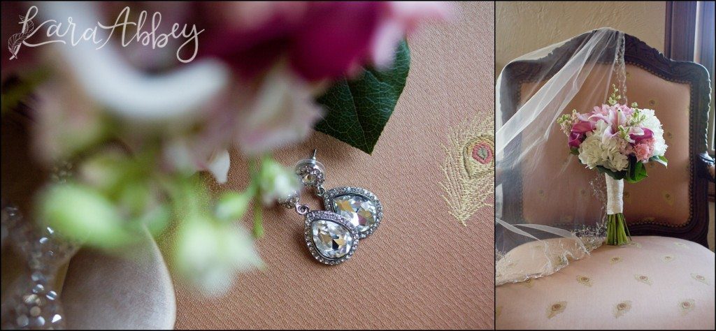 Elegant Romantic Wedding Details at the DoubleTree in Monroeville, PA by Kara Abbey Photography