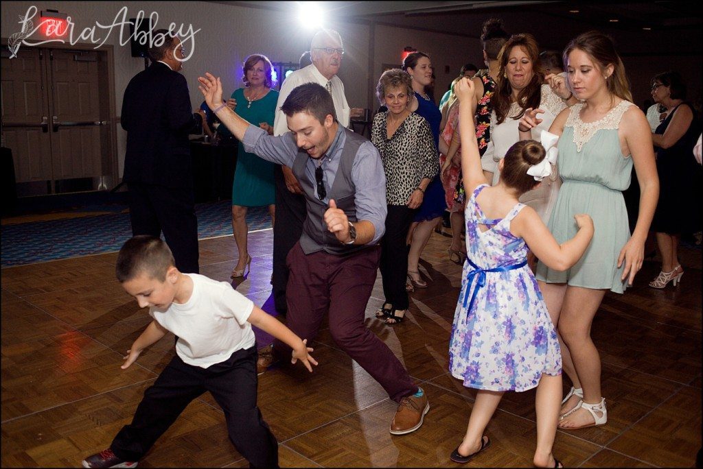 Elegant Romantic Wedding Reception at the DoubleTree in Monroeville, PA by Kara Abbey Photography