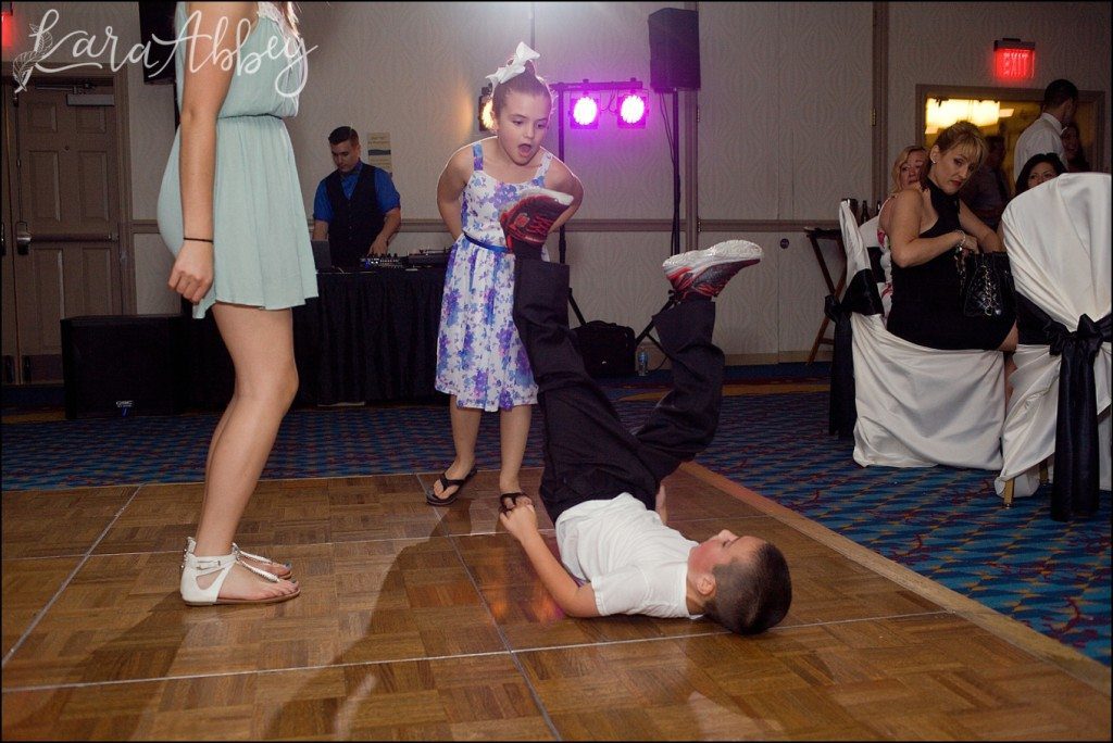 Elegant Romantic Wedding Reception at the DoubleTree in Monroeville, PA by Kara Abbey Photography