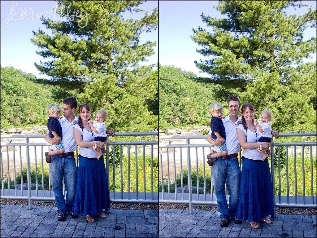 Summer Family Photography at Ohiopyle State Park, PA