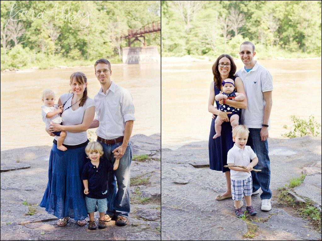 Summer Family Photography at Ohiopyle State Park, PA