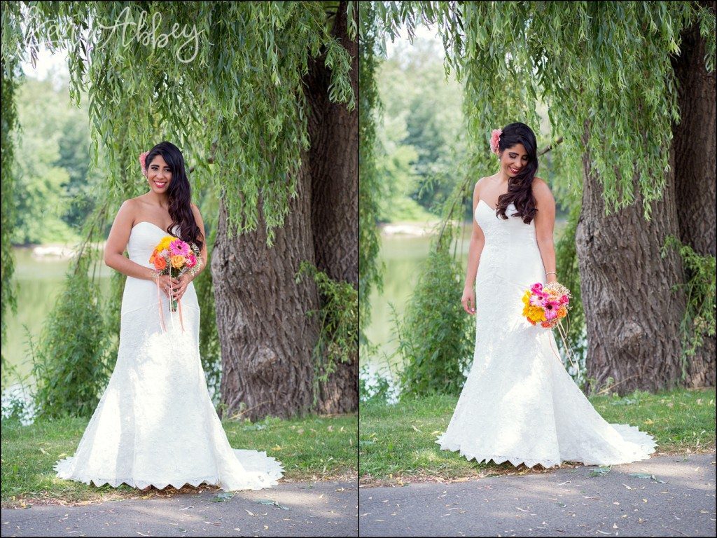 Rustic Eclectic Columbian Summer Wedding Portraits along the Merrill Parkway in Towanda, PA by Kara Abbey Photography in Irwin, PA