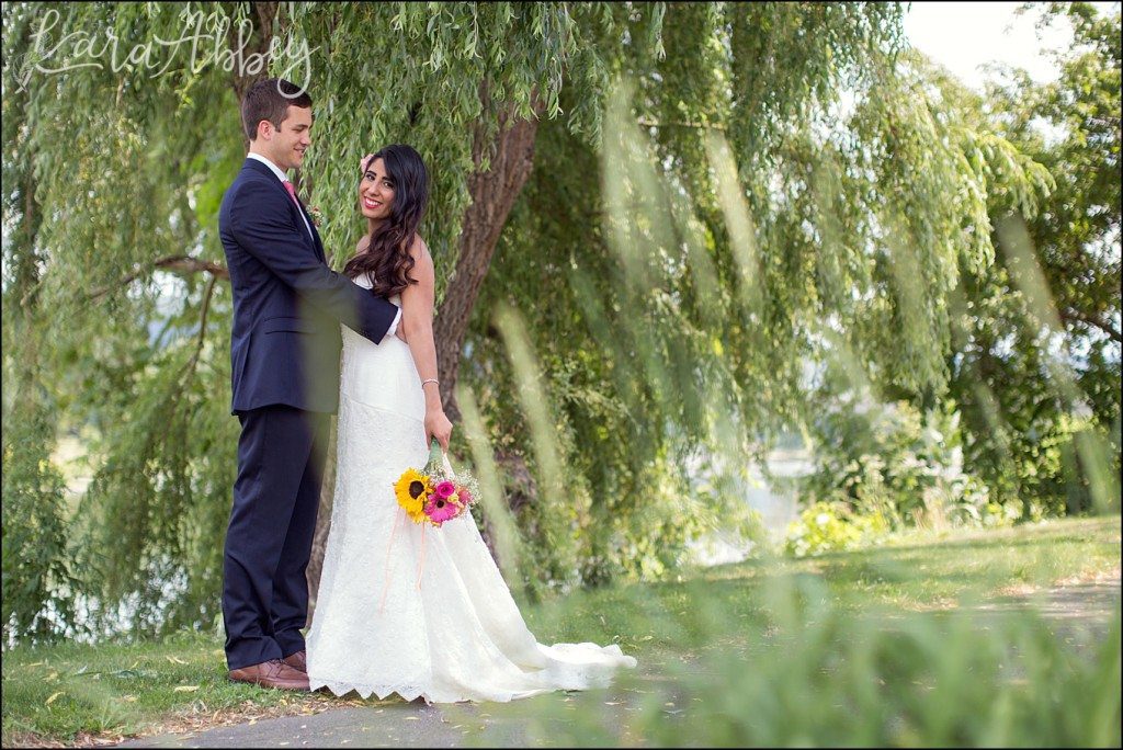 Rustic Eclectic Columbian Summer Wedding Portraits along the Merrill Parkway in Towanda, PA by Kara Abbey Photography in Irwin, PA