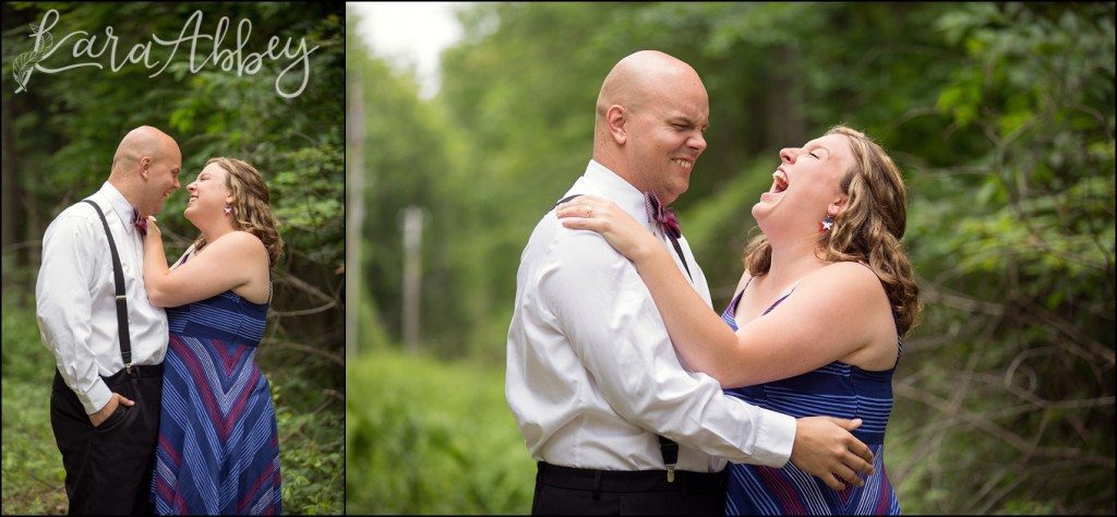 Deep Creek Lake, MD Fun Couple Portraits & Summer Engagement Photos by Kara Abbey Photography in Irwin, PA
