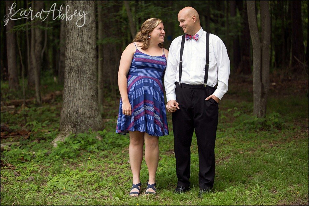 Deep Creek Lake, MD Fun Couple Portraits & Summer Engagement Photos by Kara Abbey Photography in Irwin, PA
