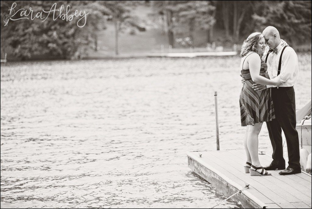 Deep Creek Lake, MD Fun Couple Portraits & Summer Engagement Photos by Kara Abbey Photography in Irwin, PA