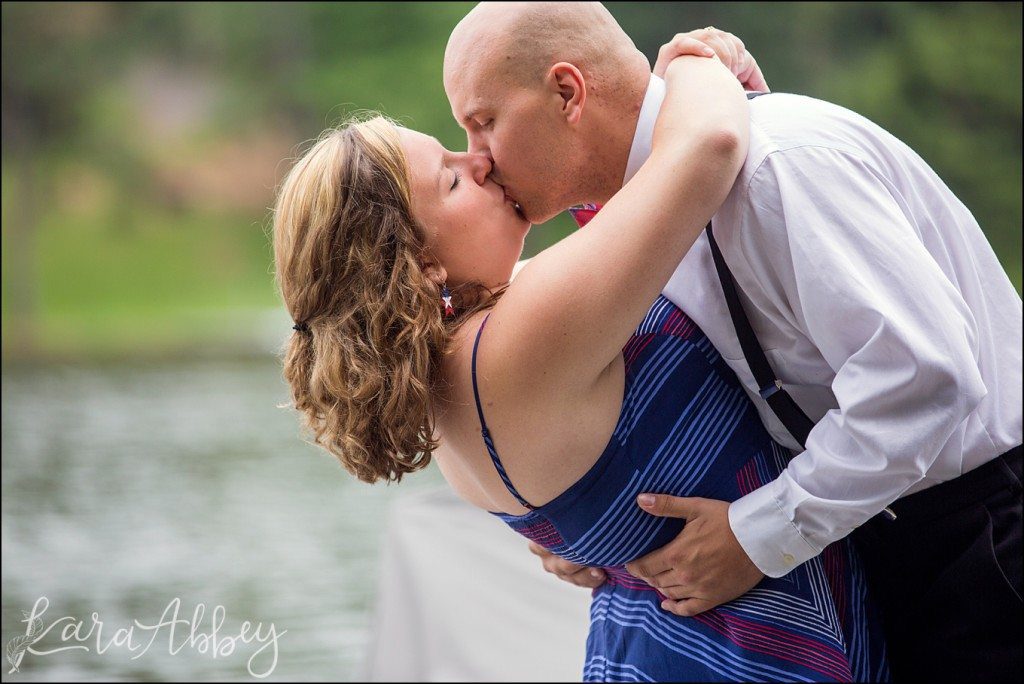 Deep Creek Lake, MD Fun Couple Portraits & Summer Engagement Photos by Kara Abbey Photography in Irwin, PA