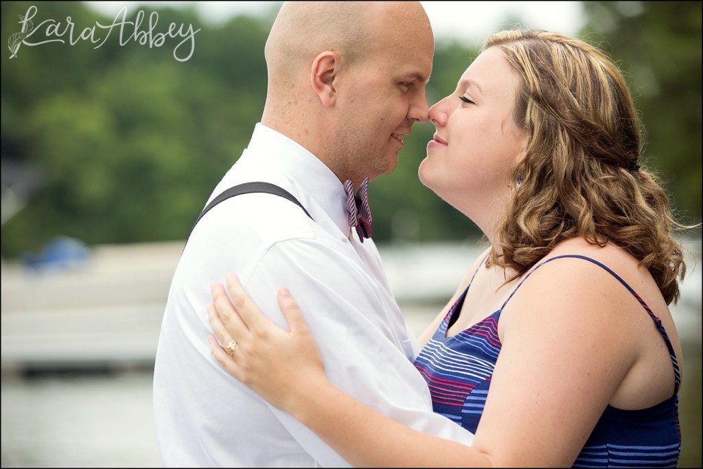 Deep Creek Lake, MD Fun Couple Portraits & Summer Engagement Photos by Kara Abbey Photography in Irwin, PA