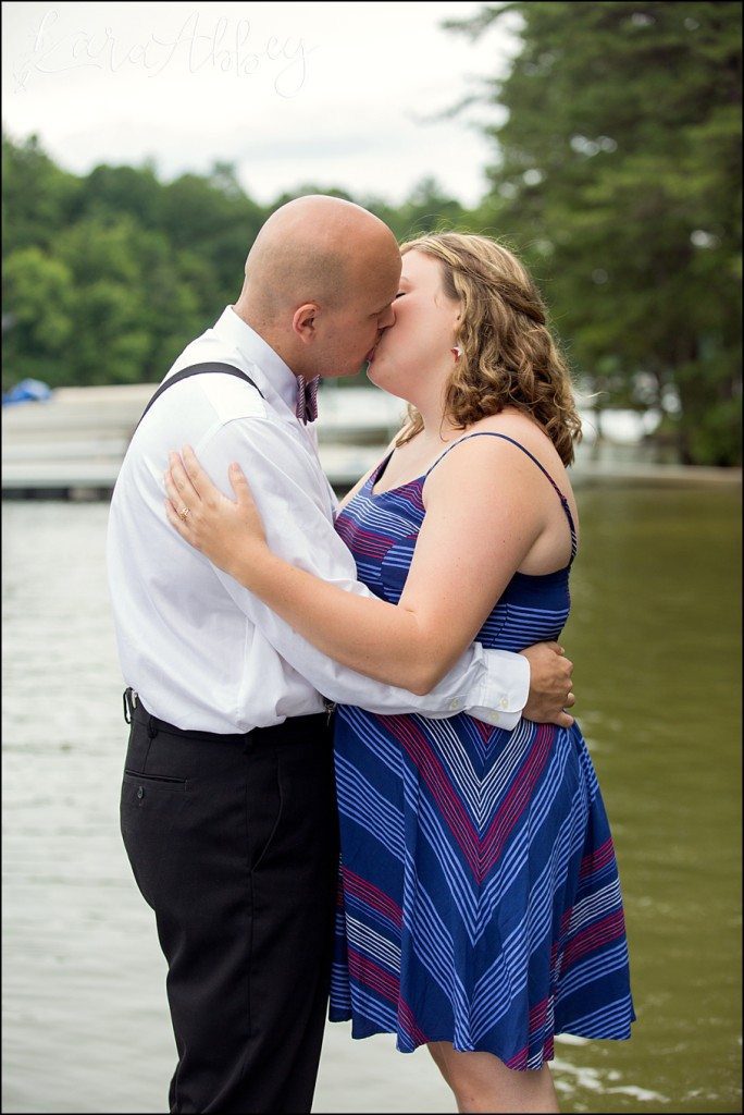 Deep Creek Lake, MD Fun Couple Portraits & Summer Engagement Photos by Kara Abbey Photography in Irwin, PA