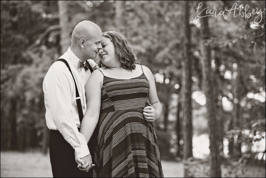 Deep Creek Lake, MD Fun Couple Portraits & Summer Engagement Photos by Kara Abbey Photography in Irwin, PA