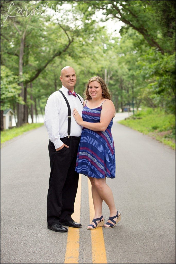 Deep Creek Lake, MD Fun Couple Portraits & Summer Engagement Photos by Kara Abbey Photography in Irwin, PA