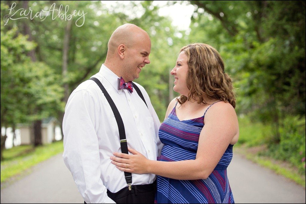 Deep Creek Lake, MD Fun Couple Portraits & Summer Engagement Photos by Kara Abbey Photography in Irwin, PA