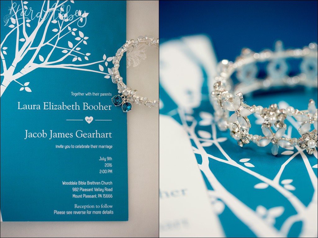 Mt. Pleasant, PA Summer Teal & Orange Fun Wedding by Kara Abbey Photography in Irwin, PA