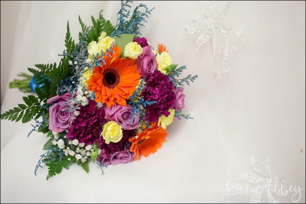 Mt. Pleasant, PA Summer Teal & Orange Fun Wedding by Kara Abbey Photography in Irwin, PA