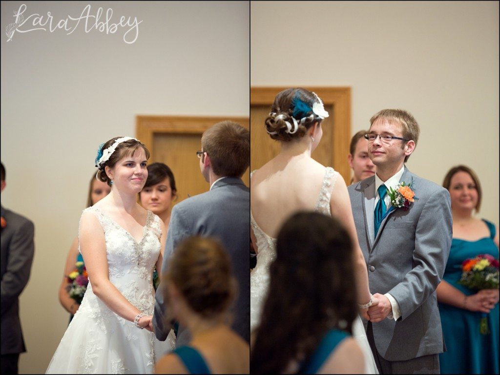 Mt. Pleasant, PA Summer Teal & Orange Fun Wedding by Kara Abbey Photography in Irwin, PA