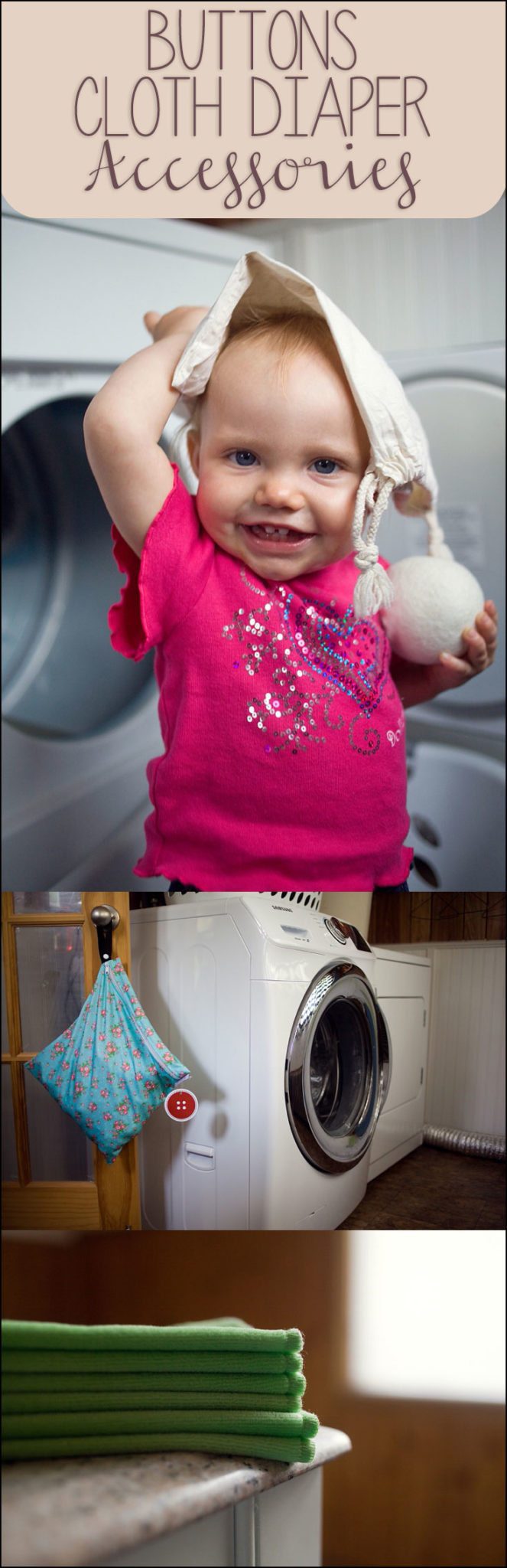 Buttons Cloth Diaper Accessories by Kara Abbey Photography in Irwin, PA