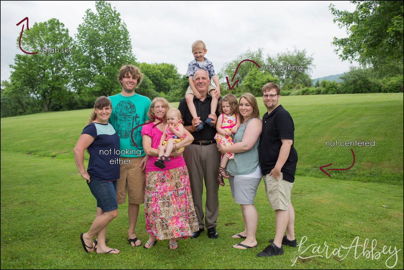 Behind the Scenes Anatomy of a Family Photo by Kara Abbey Photography in Irwin, PA
