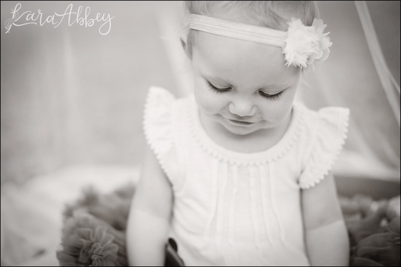 Braelynn's whimsical summer 18 month portraits by Kara Abbey Photography in Irwin, PA