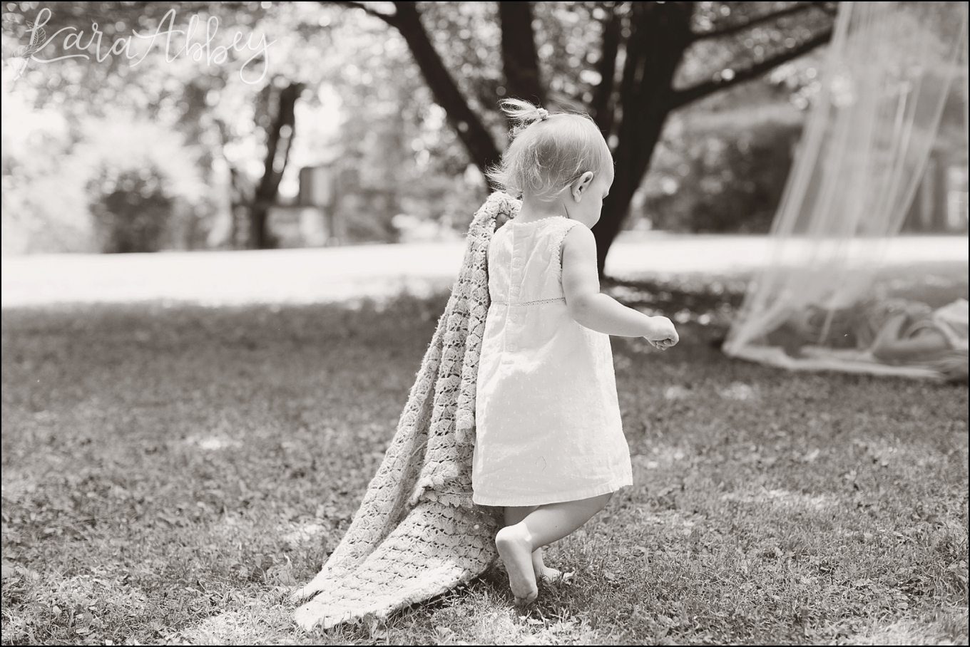 Braelynn's whimsical summer 18 month portraits by Kara Abbey Photography in Irwin, PA