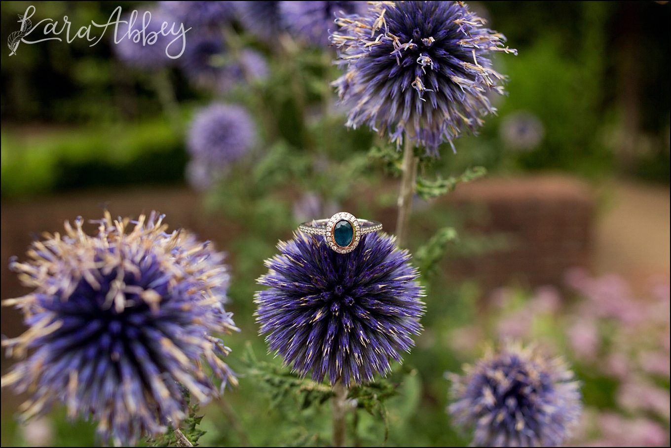 Relaxed Summer Engagement Session at Phipps Conservatory, the Outdoor Gardens, in Pittsburgh PA by Kara Abbey Photography in Irwin, PA