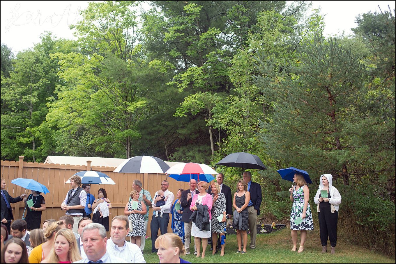 Rustic Pastel Rainy Summer Wedding at the Barn at Willseyville in Ithaca, NY by Kara Abbey Photography in Irwin, PA