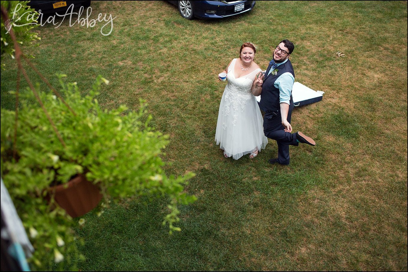 Rustic Pastel Rainy Summer Wedding at the Barn at Willseyville in Ithaca, NY by Kara Abbey Photography in Irwin, PA