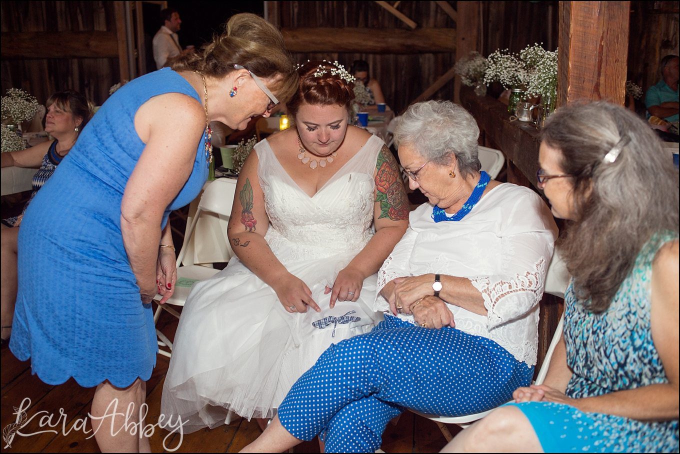 Rustic Pastel Rainy Summer Wedding at the Barn at Willseyville in Ithaca, NY by Kara Abbey Photography in Irwin, PA