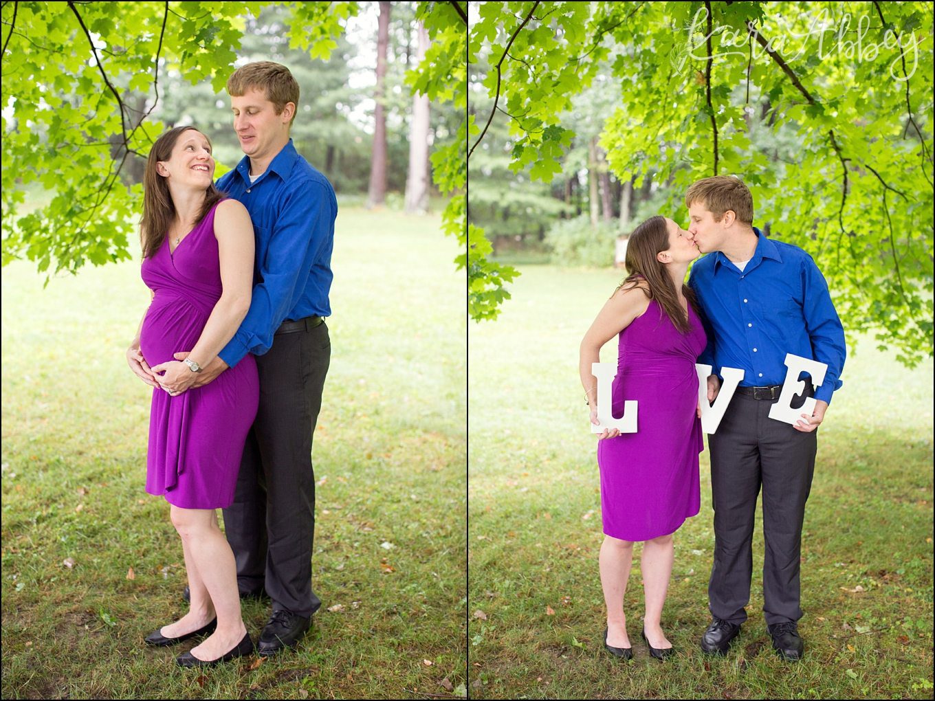 Laid Back Relaxed Maternity Photos at Home in Vestal, NY by Kara Abbey Photography in Irwin, PA
