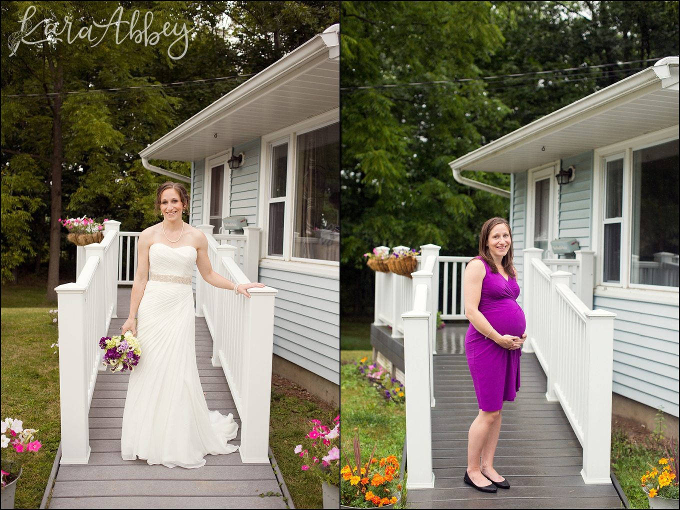 Laid Back Relaxed Maternity Photos at Home in Vestal, NY by Kara Abbey Photography in Irwin, PA