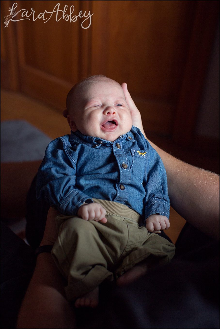 Family & Newborn Photos at Home in Owego, NY by Kara Abbey Photography in Irwin, PA