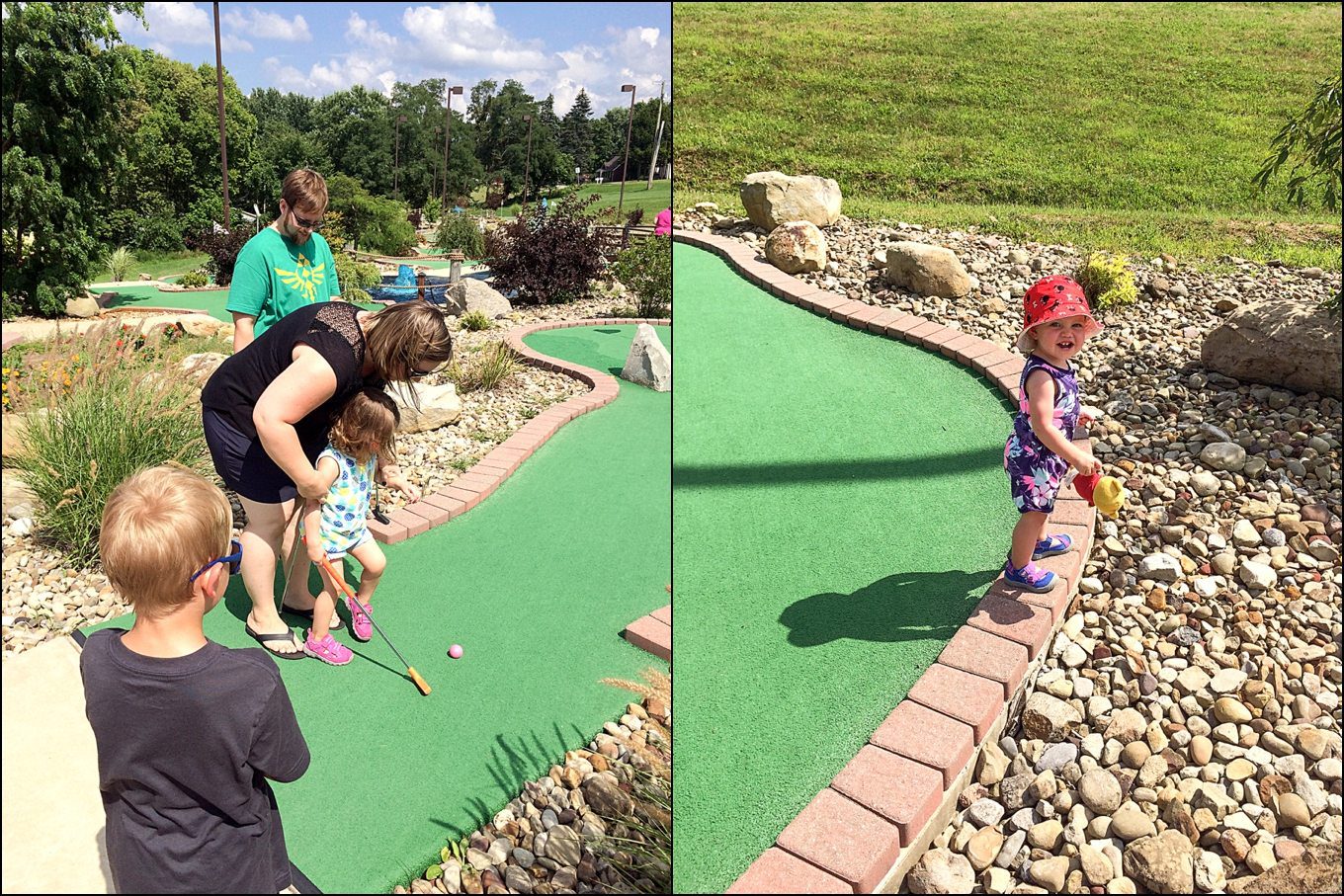 Kerbers Dairy Mini Golf in Irwin, PA