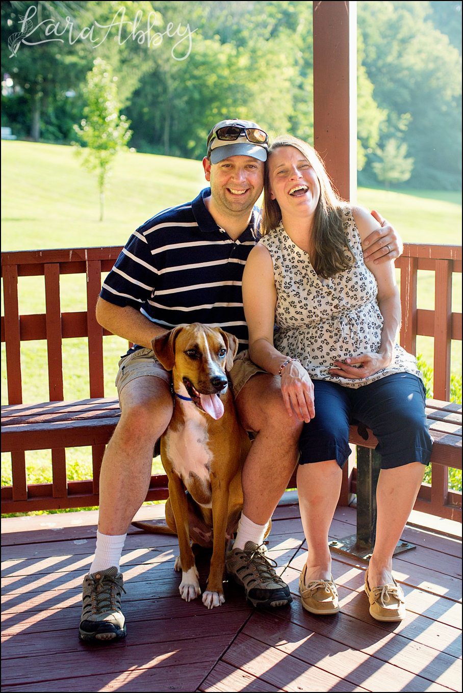 Manor Park in Manor, PA Summer Maternity Portraits by Kara Abbey Photography in Irwin, PA