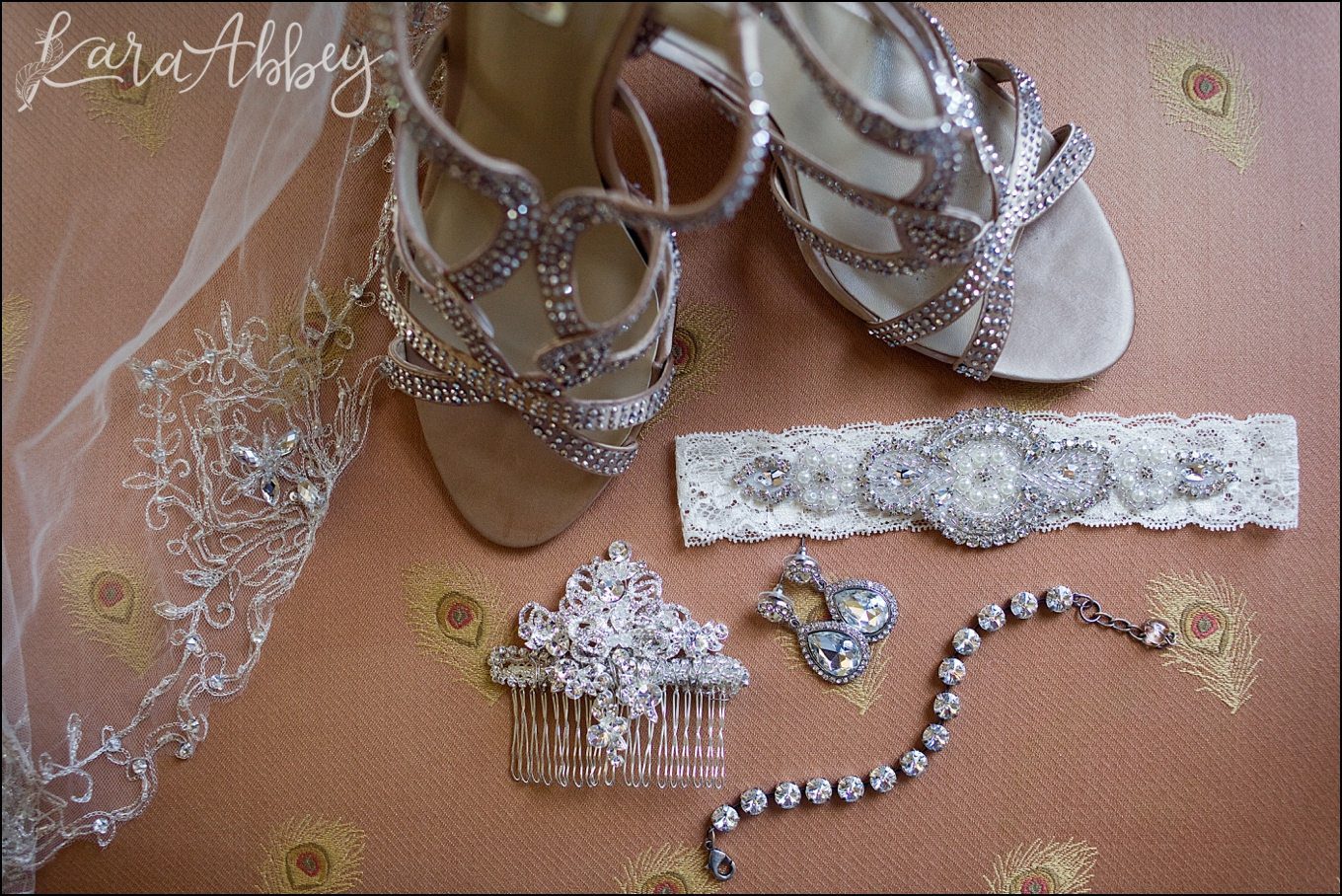Kara Abbey Photography Featured on Borrowed & Blue Black & White Black-Tie Wedding in Pittsburgh, PA