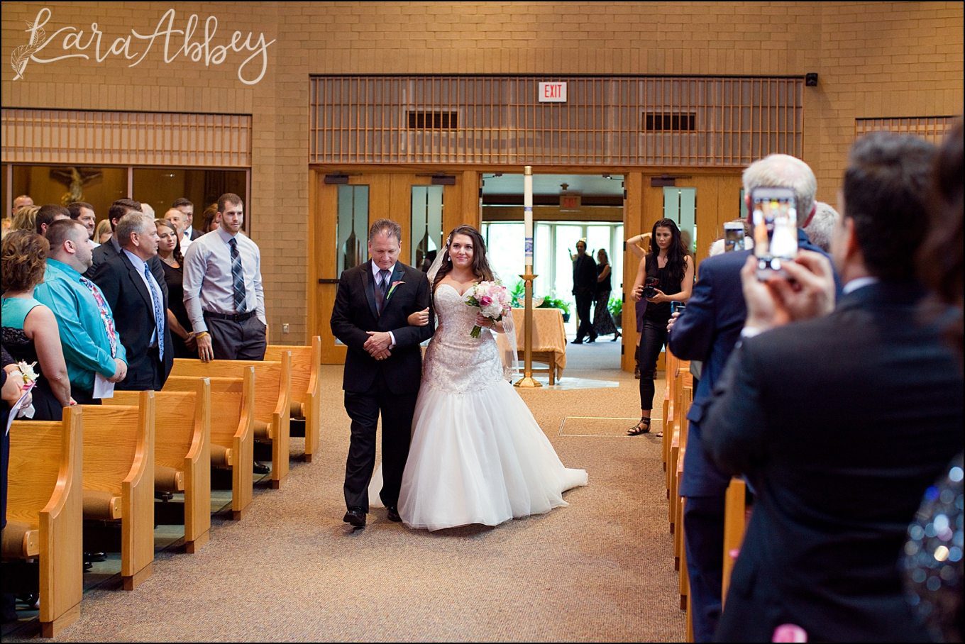 Kara Abbey Photography Featured on Borrowed & Blue Black & White Black-Tie Wedding in Pittsburgh, PA