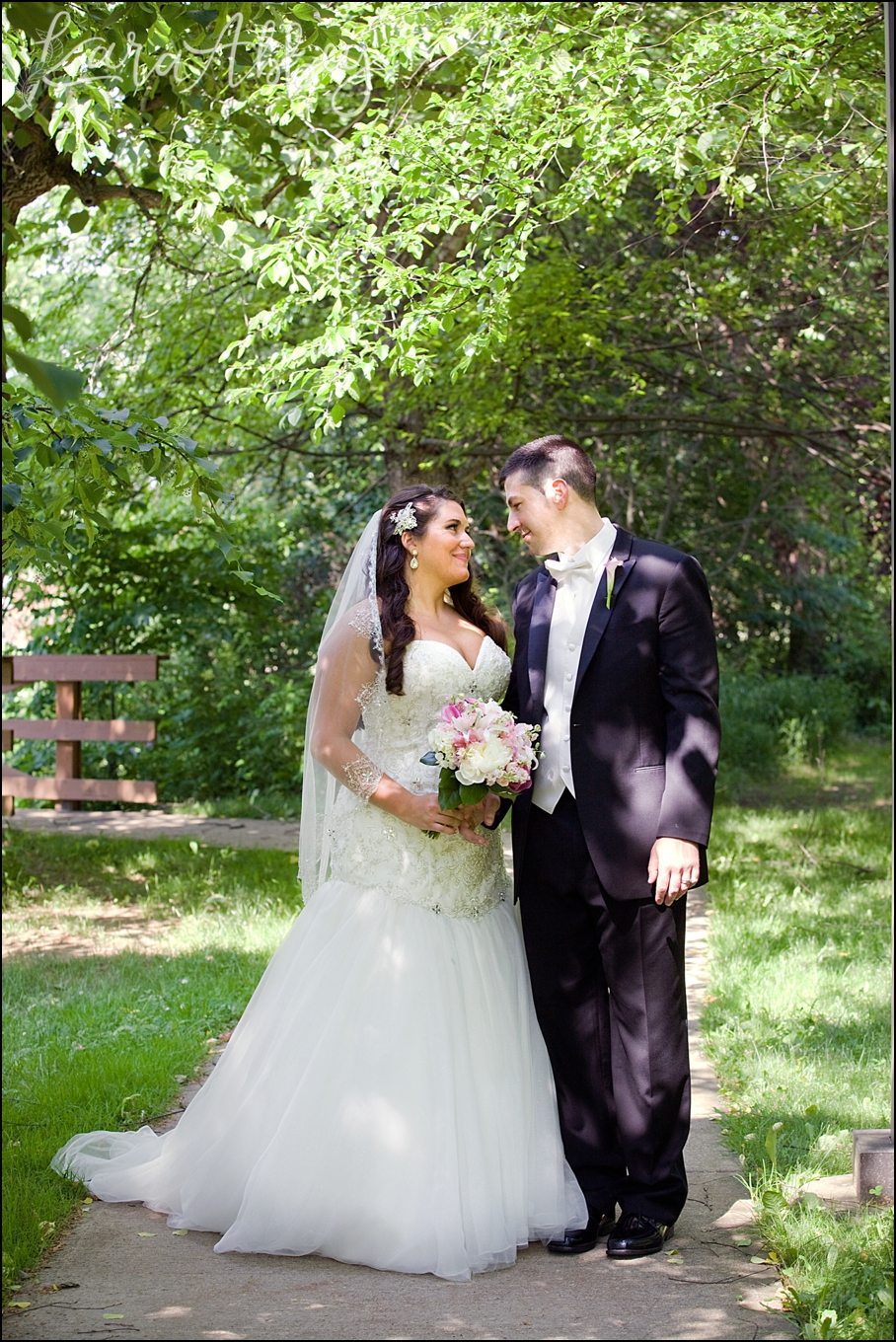 Kara Abbey Photography Featured on Borrowed & Blue Black & White Black-Tie Wedding in Pittsburgh, PA