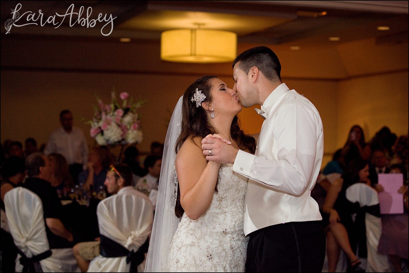 Kara Abbey Photography Featured on Borrowed & Blue Black & White Black-Tie Wedding in Pittsburgh, PA
