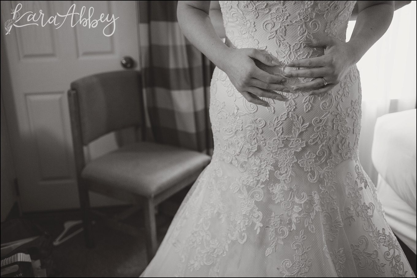 Romantic Summer Seven Springs Mountain Resort Wedding Hotel Getting Ready by Kara Abbey Photography in Irwin, PA