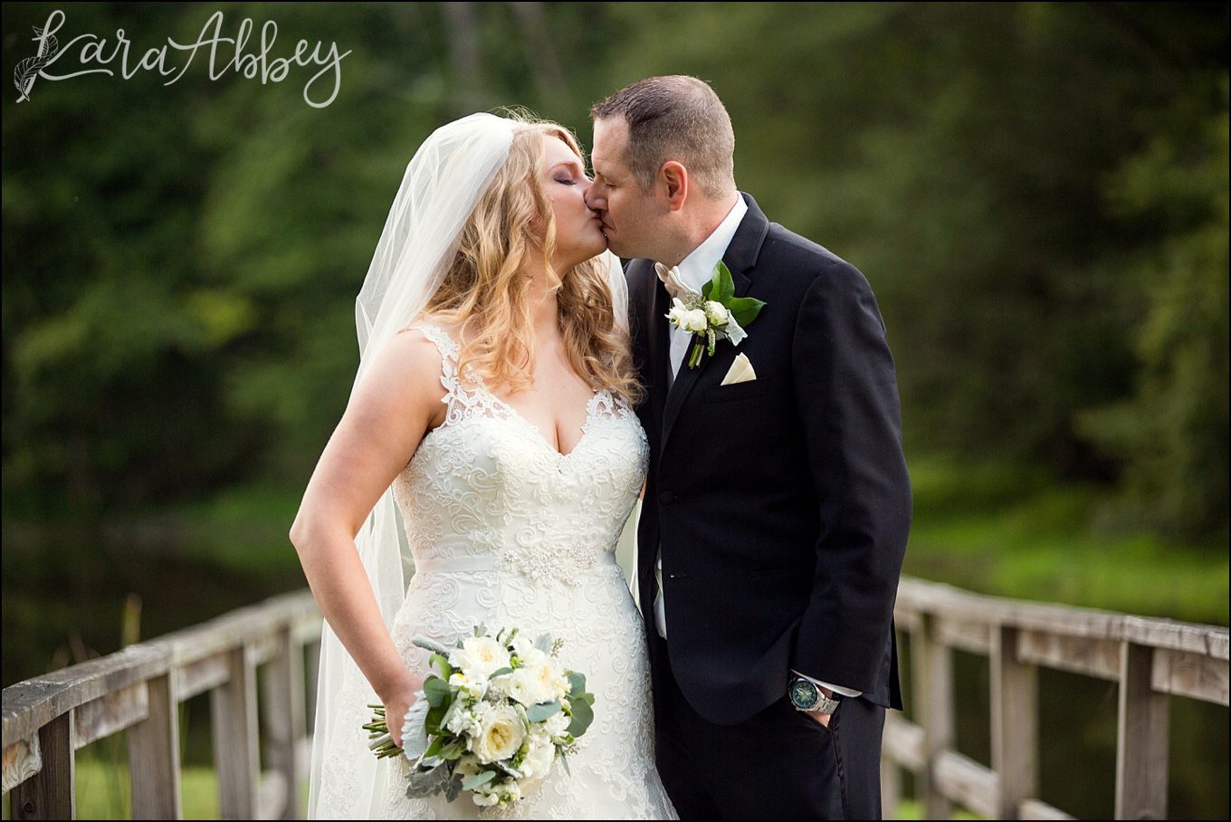 Romantic Summer Seven Springs Mountain Resort Wedding Portraits by Kara Abbey Photography in Irwin, PA