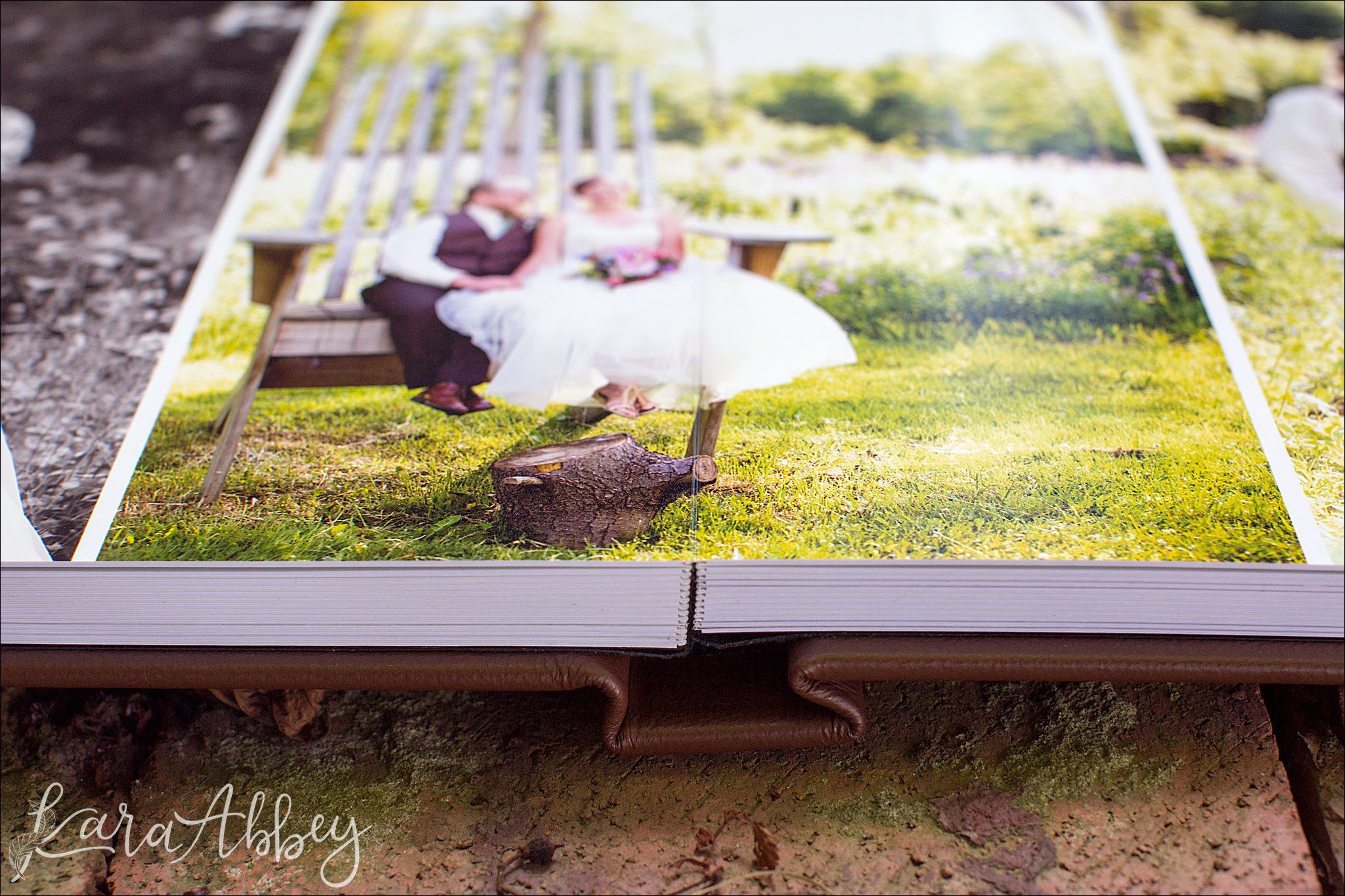 Heirloom Wedding Albums by Kara Abbey Photography in Irwin, PA
