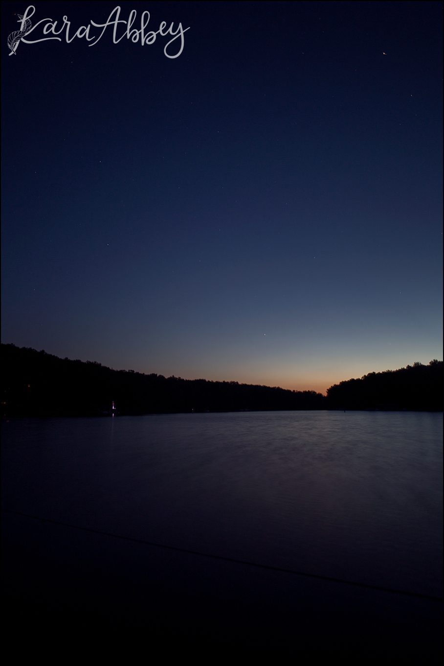 Night Photography of the Stars at Deep Creek Lake, MD by Kara Abbey Photography in Irwin, PA