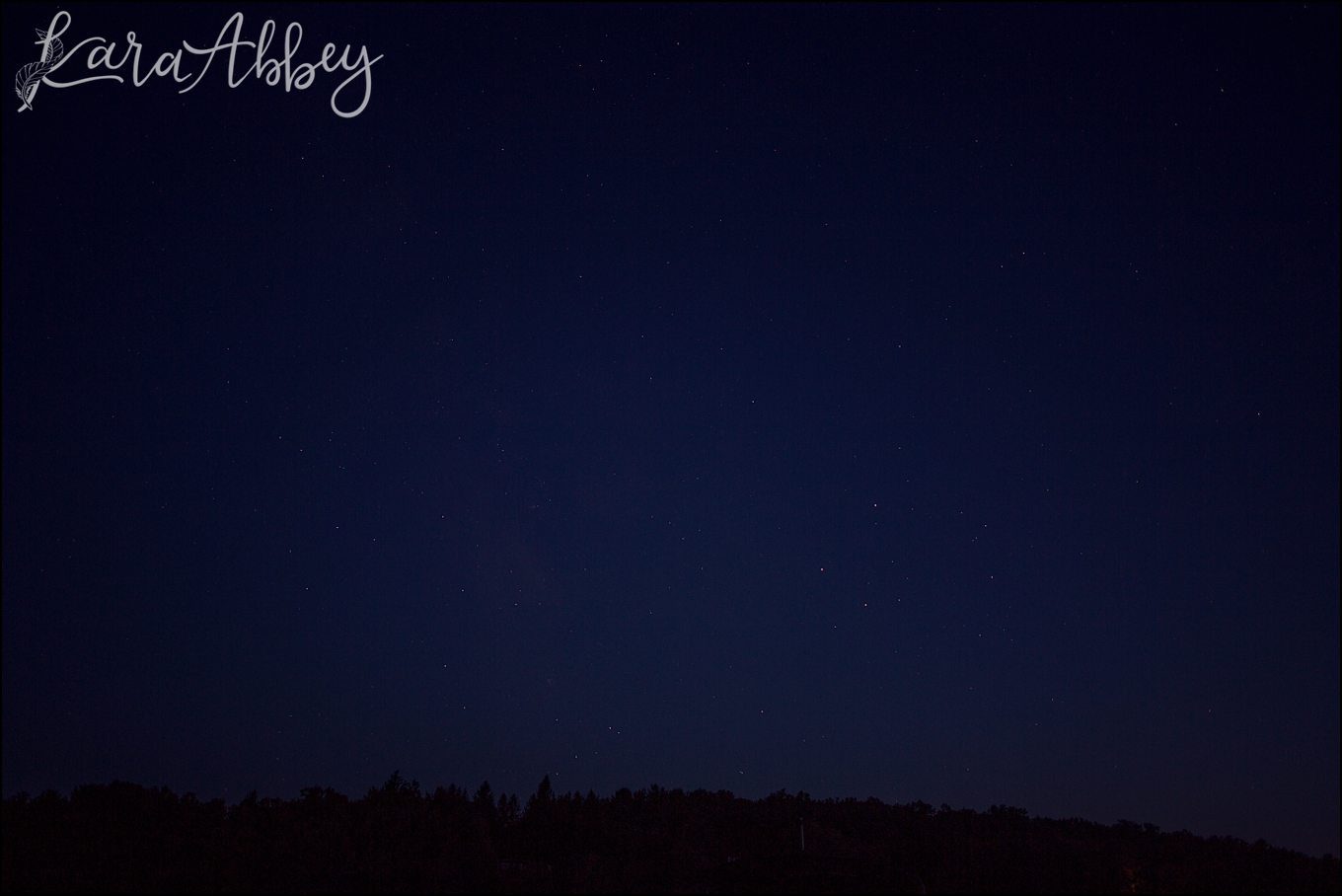 Night Photography of the Stars at Deep Creek Lake, MD by Kara Abbey Photography in Irwin, PA