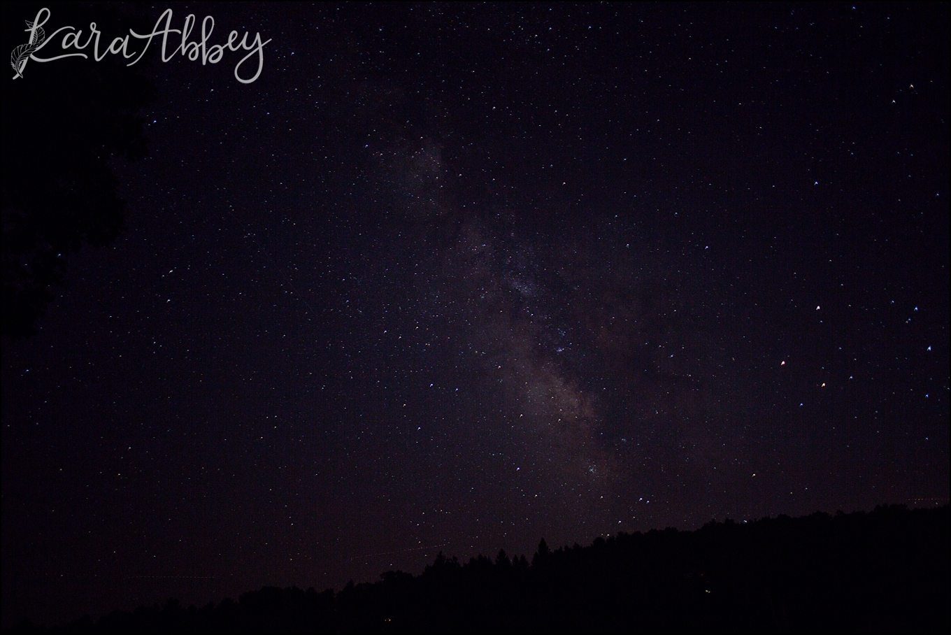 Night Photography of the Stars at Deep Creek Lake, MD by Kara Abbey Photography in Irwin, PA