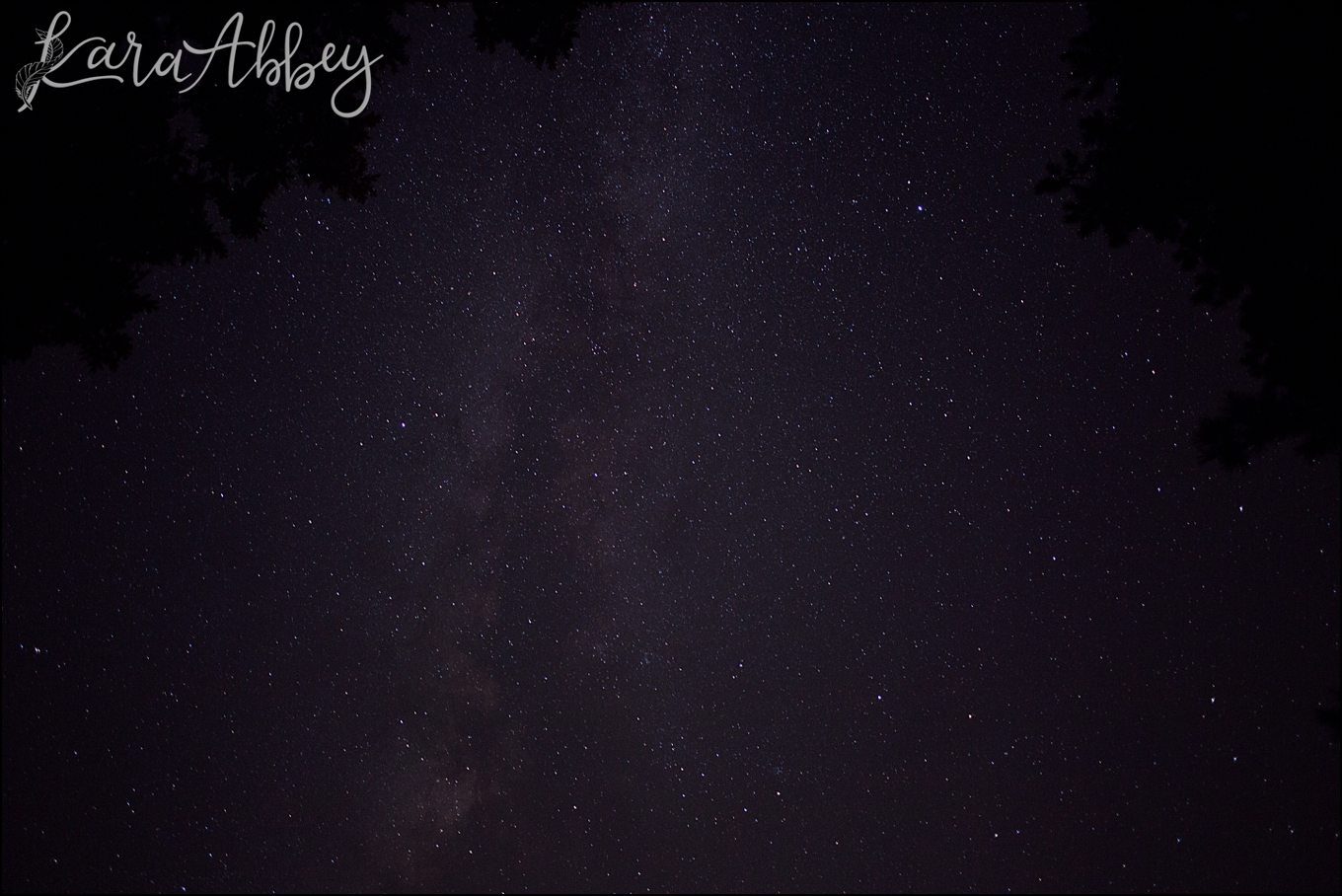 Night Photography of the Stars at Deep Creek Lake, MD by Kara Abbey Photography in Irwin, PA