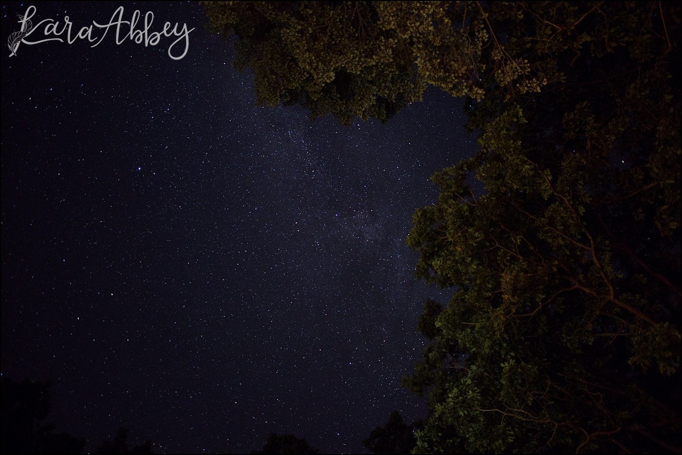 Night Photography of the Stars at Deep Creek Lake, MD by Kara Abbey Photography in Irwin, PA