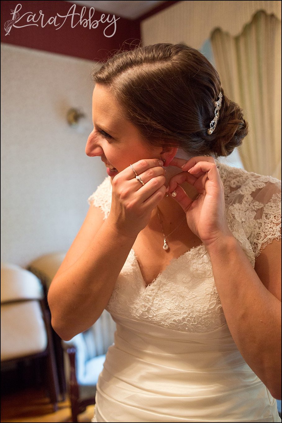 Summer Outdoor Grovedale Winery Wyalusing, PA Wedding Getting Ready by Kara Abbey Photography in Irwin, PA