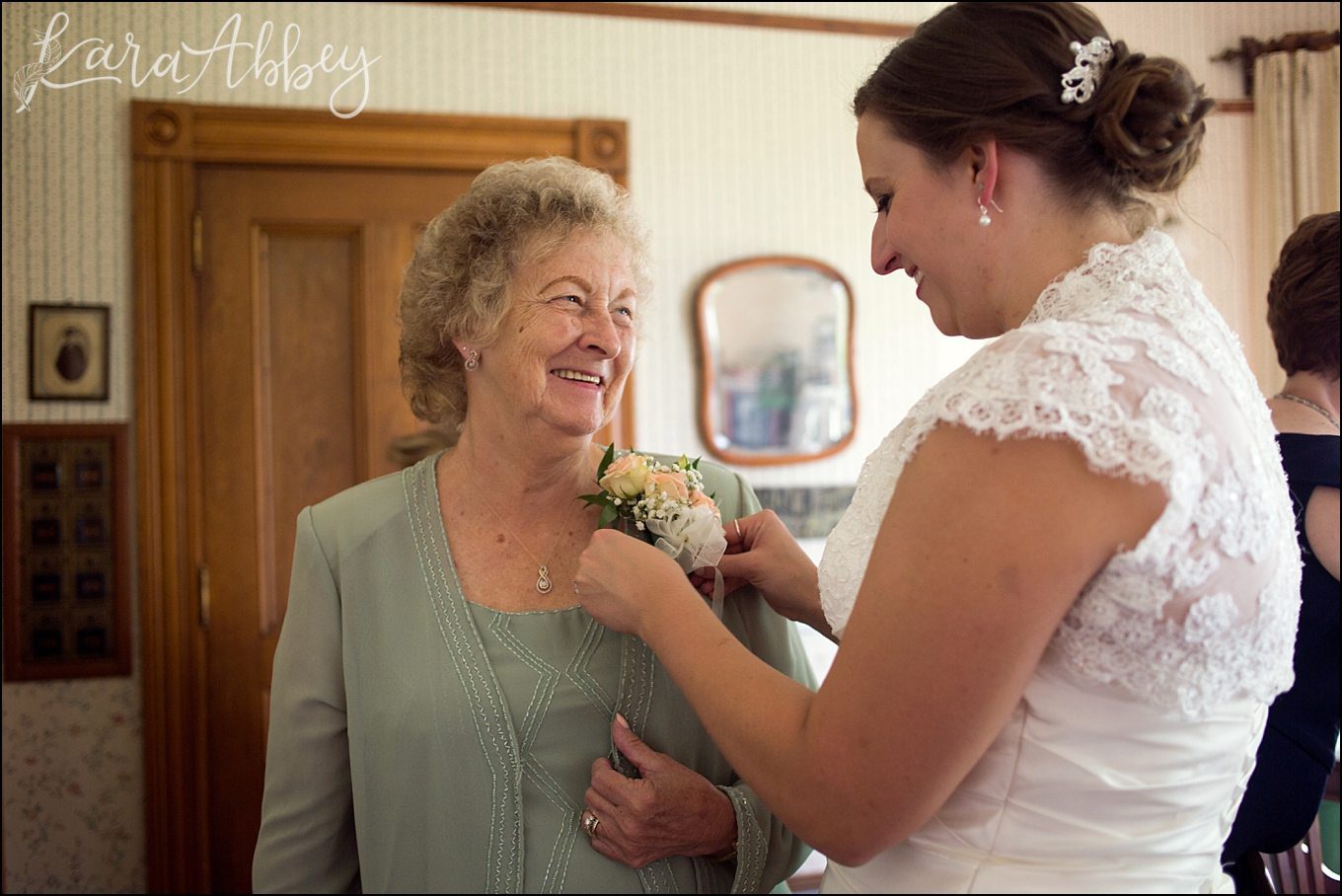 Summer Outdoor Grovedale Winery Wyalusing, PA Wedding Ceremony by Kara Abbey Photography in Irwin, PA
