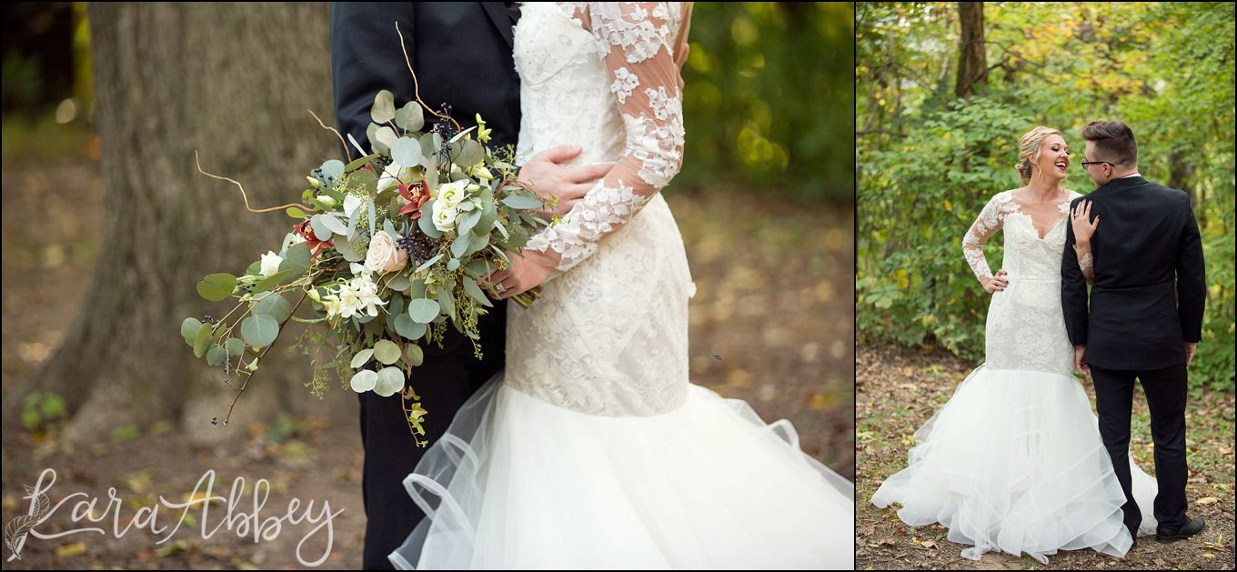 Burgundy & Fall Inspired Wedding Bouquet by Blooms Florist | by Kara Abbey Photography in Irwin, PA